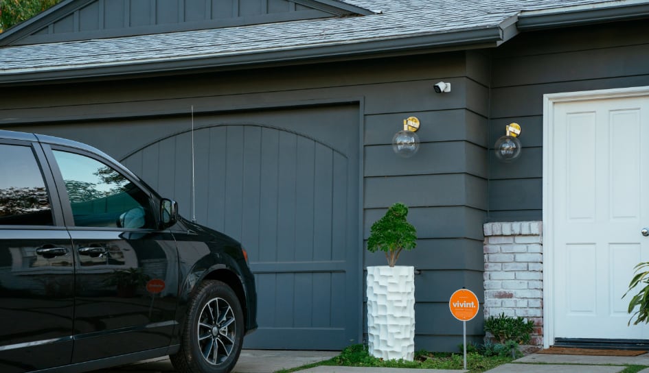 Vivint home security camera in Spokane